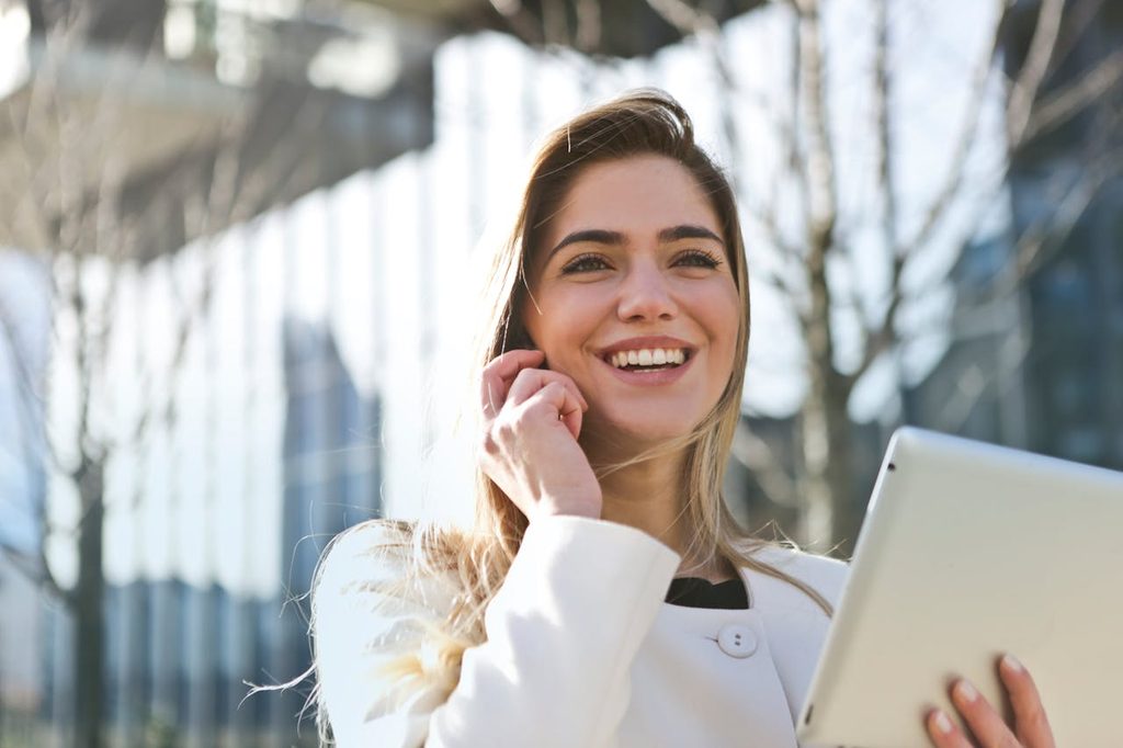 image of a business woman